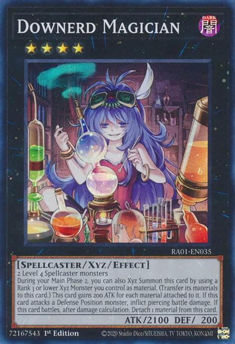 Downerd Magician [RA01-EN035] Super Rare - for just $0.10! 