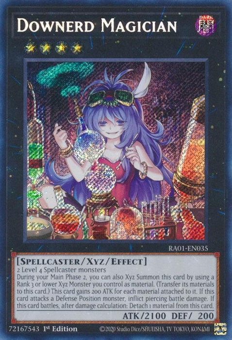 Downerd Magician [RA01-EN035] Secret Rare - for just $0.15! 