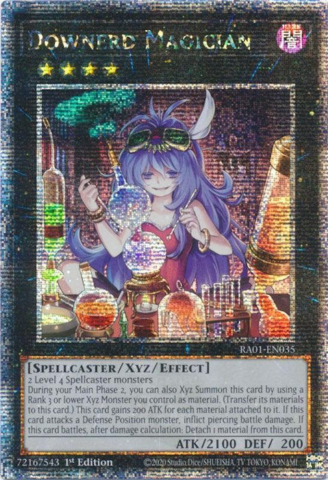 Downerd Magician [RA01-EN035] Quarter Century Secret Rare - for just $1.80! 