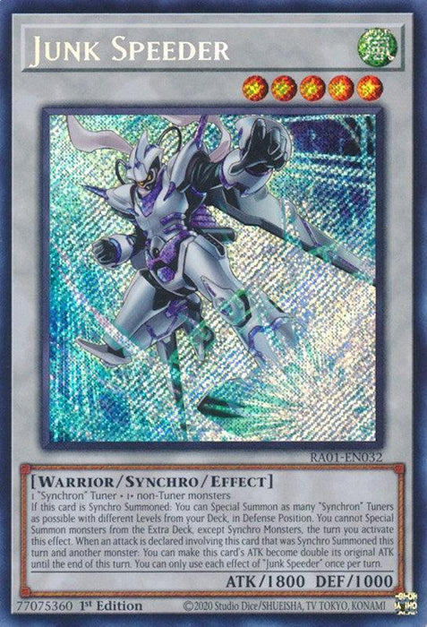 Junk Speeder [RA01-EN032] Secret Rare - for just $0.15! 