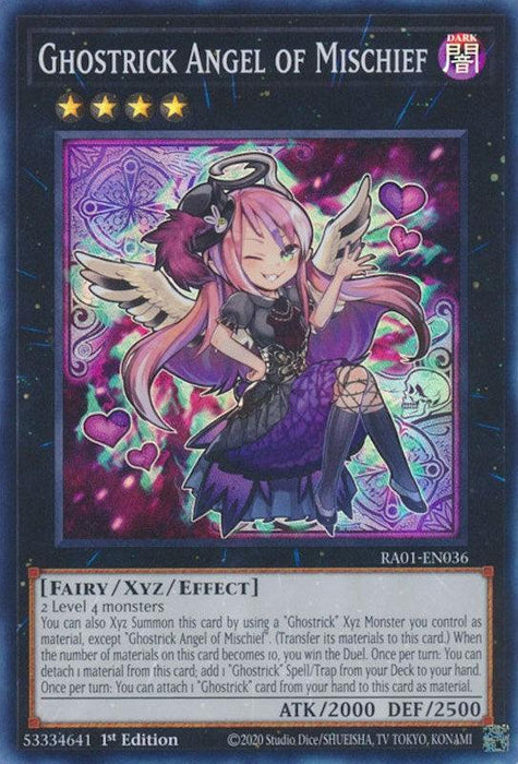 Ghostrick Angel of Mischief [RA01-EN036] Secret Rare - for just $0.10! 