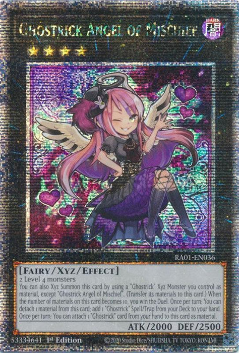 Ghostrick Angel of Mischief [RA01-EN036] Quarter Century Secret Rare - for just $1.05! 