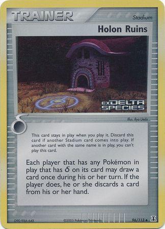 Holon Ruins (96/113) (Stamped) [EX: Delta Species] - for just $2.40! 