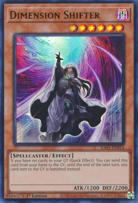Dimension Shifter [RA01-EN014] Ultra Rare - for just $0.15! 