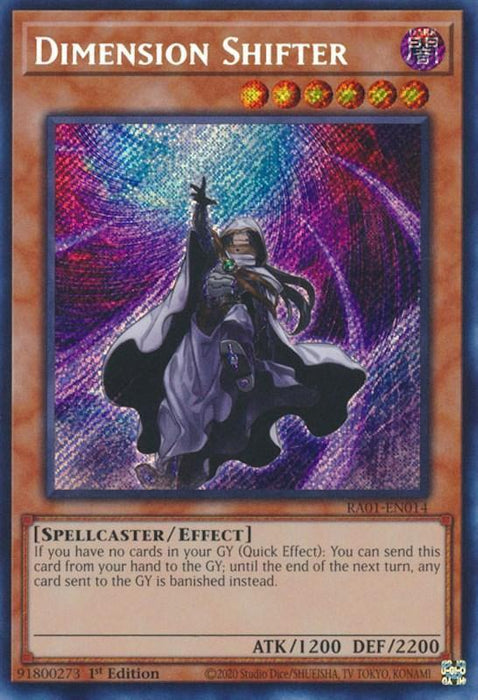 Dimension Shifter [RA01-EN014] Secret Rare - for just $0.20! 