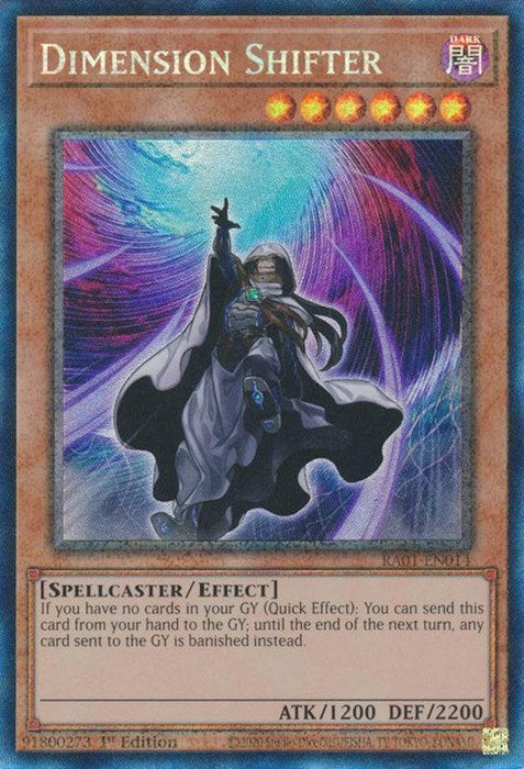Dimension Shifter [RA01-EN014] Prismatic Collector's Rare - for just $0.45! 