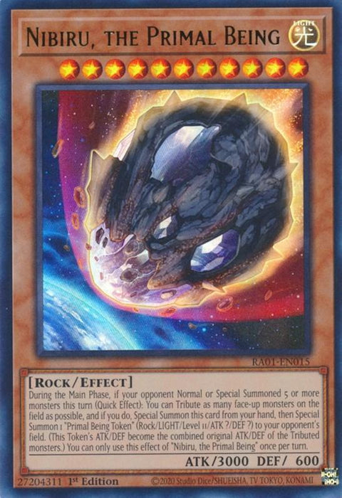 Nibiru, the Primal Being [RA01-EN015] Ultra Rare - for just $0.20! 