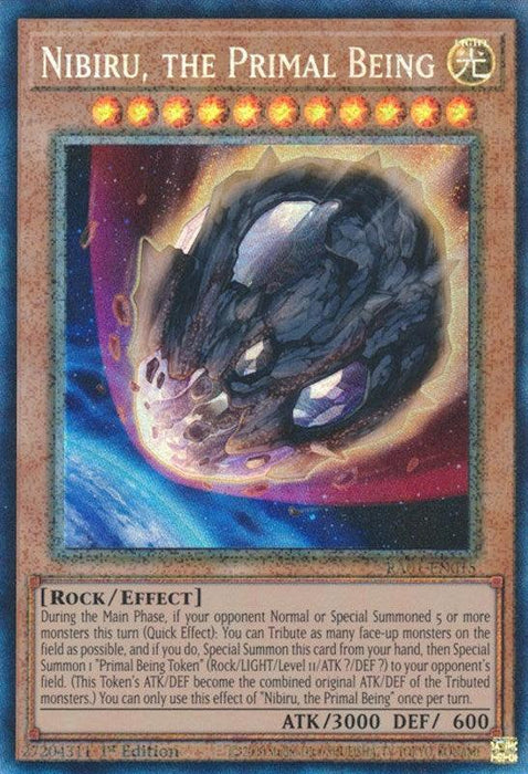Nibiru, the Primal Being [RA01-EN015] Prismatic Collector's Rare - for just $1.80! 