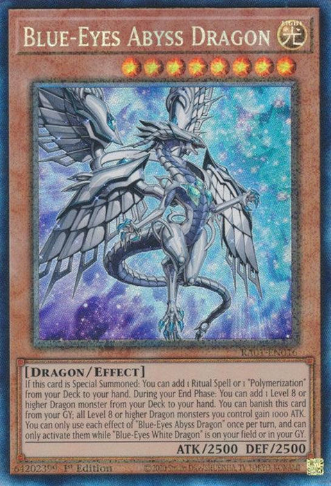 Blue-Eyes Abyss Dragon [RA01-EN016] Prismatic Collector's Rare - for just $0.30! 
