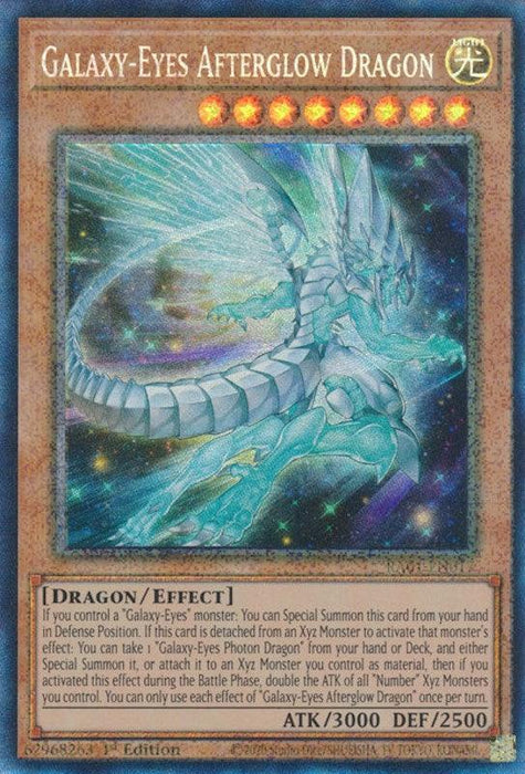 Galaxy-Eyes Afterglow Dragon [RA01-EN017] Prismatic Collector's Rare - for just $0.30! 