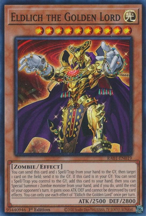 Eldlich the Golden Lord [RA01-EN019] Super Rare - for just $0.10! 