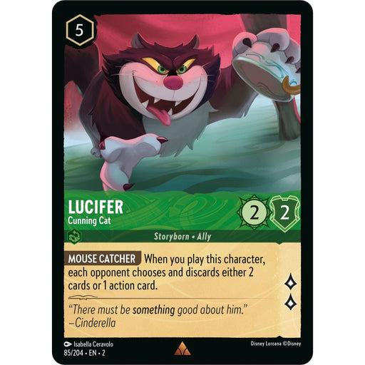 Lucifer - Cunning Cat (85/204) [Rise of the Floodborn] - Just $0.25! Shop now at Retro Gaming of Denver