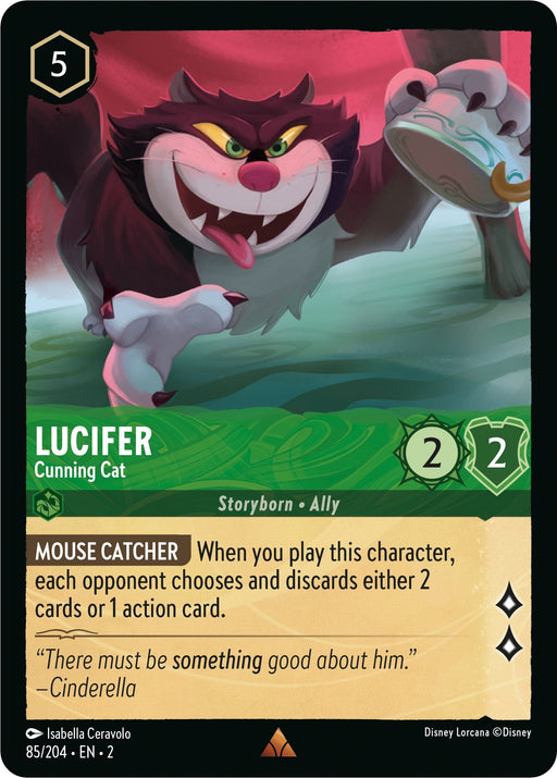 Lucifer - Cunning Cat (85/204) - Rise of the Floodborn - for just $0.09! 