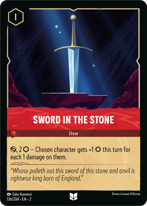 Sword in the Stone (136/204) - Rise of the Floodborn - for just $0.03! 