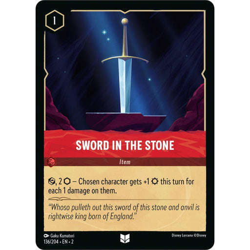 Sword in the Stone (136/204) [Rise of the Floodborn] - Just $0.04! Shop now at Retro Gaming of Denver