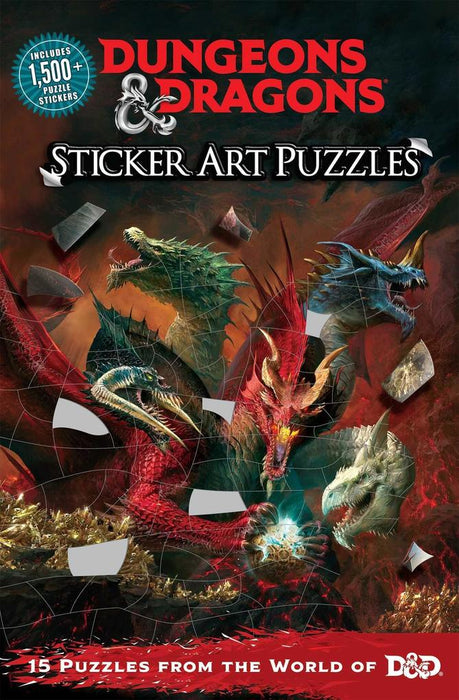 Dungeons & Dragons Sticker Art Puzzles - for just $15.99! 