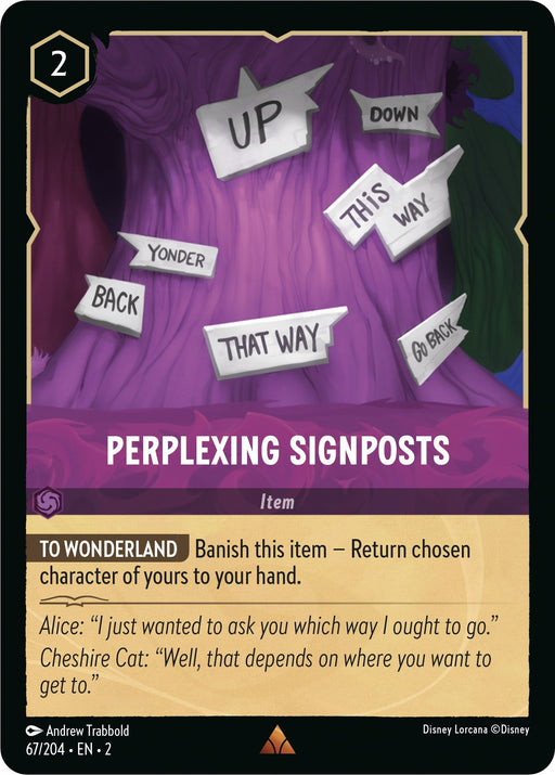 Perplexing Signposts (67/204) - Rise of the Floodborn - for just $0.05! 