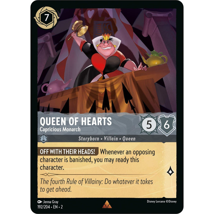 Queen of Hearts - Capricious Monarch (192/204) [Rise of the Floodborn] - Just $0.10! Shop now at Retro Gaming of Denver