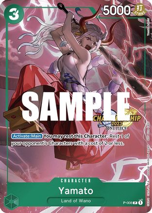 Yamato (CS 2023 Celebration Pack) (P-008) - One Piece Promotion Cards Foil - for just $19.30! 