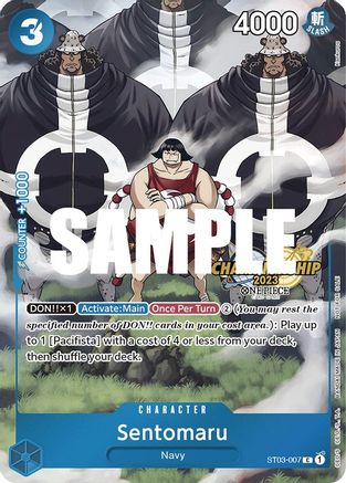 Sentomaru (CS 2023 Celebration Pack) (ST03-007) - One Piece Promotion Cards Foil - for just $3.58! 