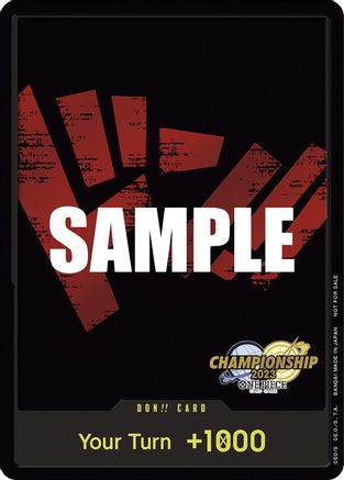 DON!! Card (CS 2023 Celebration Pack) - One Piece Promotion Cards Foil - for just $18.07! 