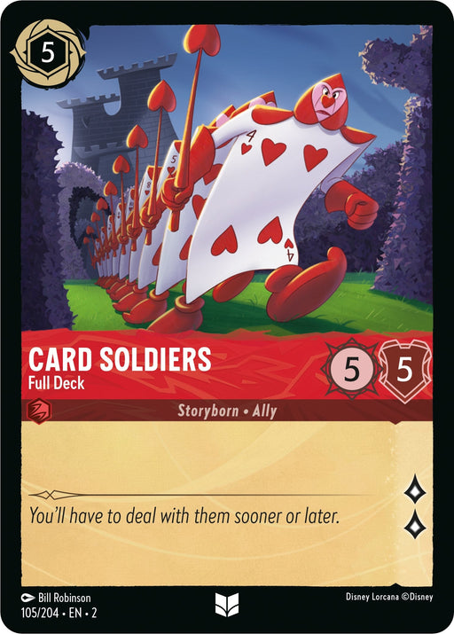 Card Soldiers - Full Deck (105/204) - Rise of the Floodborn - for just $0.03! 