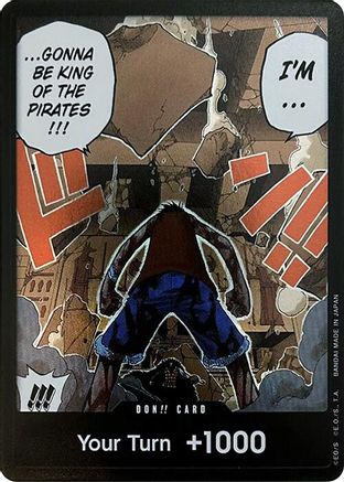 DON!! Card (Luffy vs. Crocodile) (Devil Fruits Collection Vol. 1) - One Piece Promotion Cards Foil - for just $1.93! 