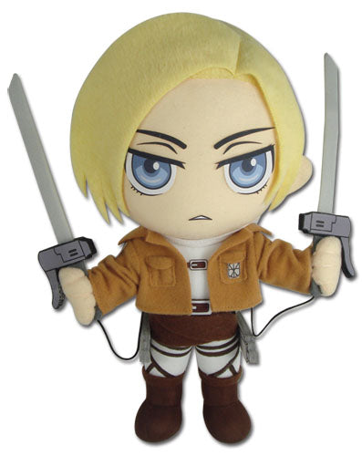 Attack on Titan Annie Leonhart Plush 8" - Official AOT Collectible - for just $26.99! 