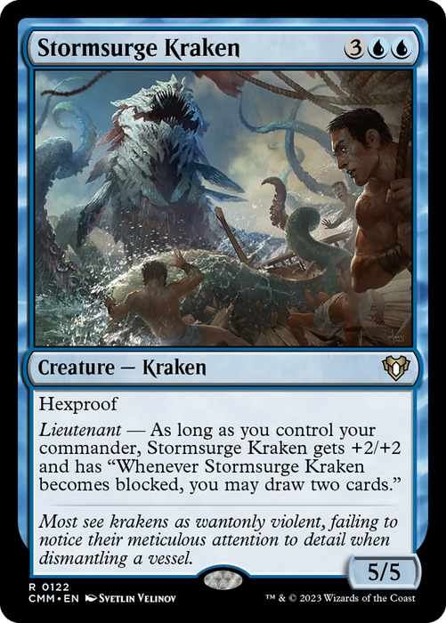 Stormsurge Kraken (CMM-122) - Commander Masters - for just $0.15! 