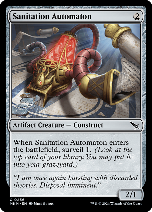 Sanitation Automaton (MKM-256) - Murders at Karlov Manor - for just $0.01! 