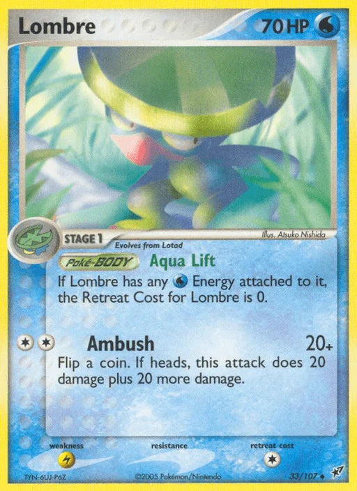 Lombre (33/107) [EX: Deoxys] - for just $0.70! 