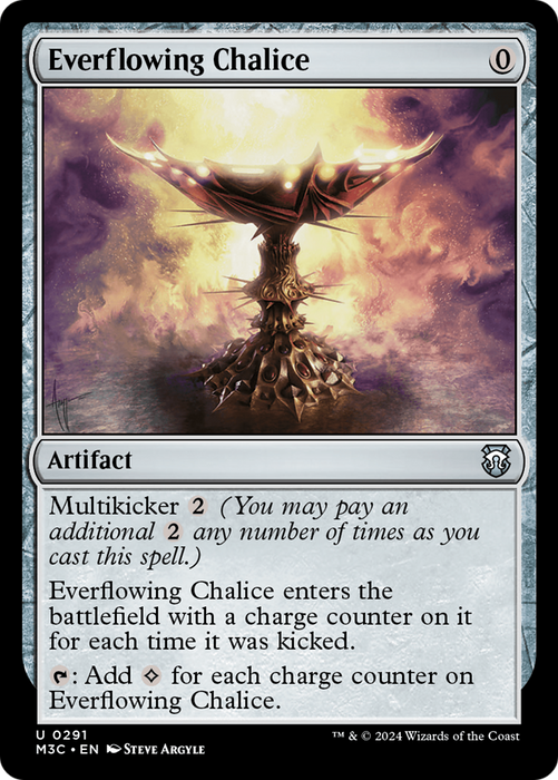 Everflowing Chalice (M3C-291) - Modern Horizons 3 Commander - for just $0.11! 