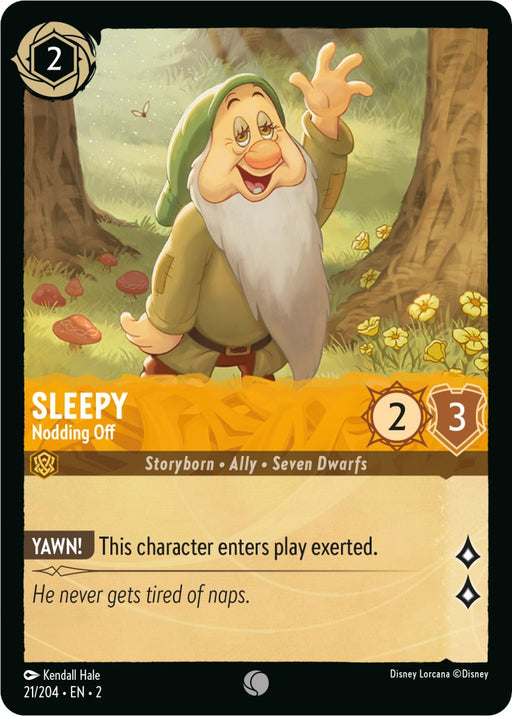 Sleepy - Nodding Off (21/204) - Rise of the Floodborn - for just $0.03! 