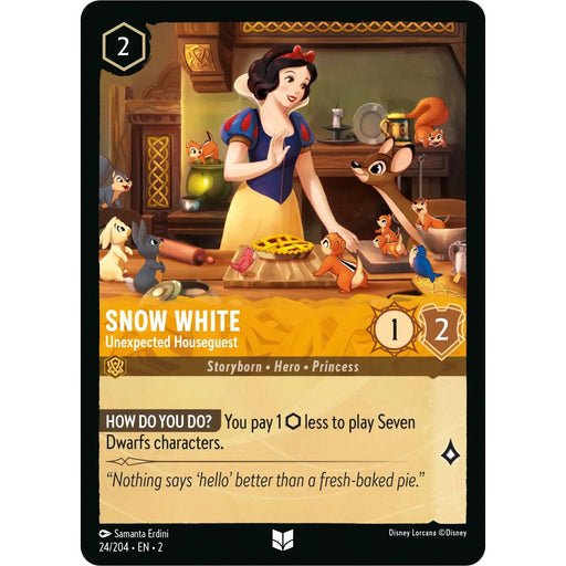 Snow White - Unexpected Houseguest (24/204) [Rise of the Floodborn] - Just $0.05! Shop now at Retro Gaming of Denver