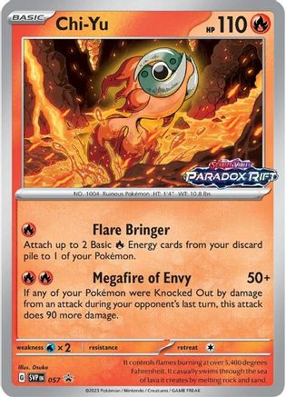 Chi-Yu (Prerelease) 057 - SV Scarlet & Violet Promo Cards Holofoil - for just $1.16! 