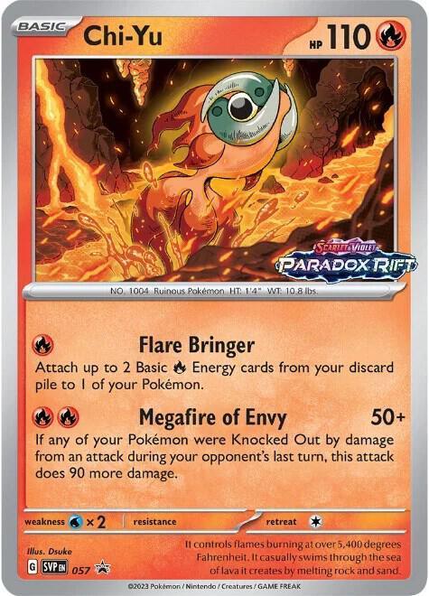 Chi-Yu (057) [Scarlet & Violet: Black Star Promos] - for just $1.20! 