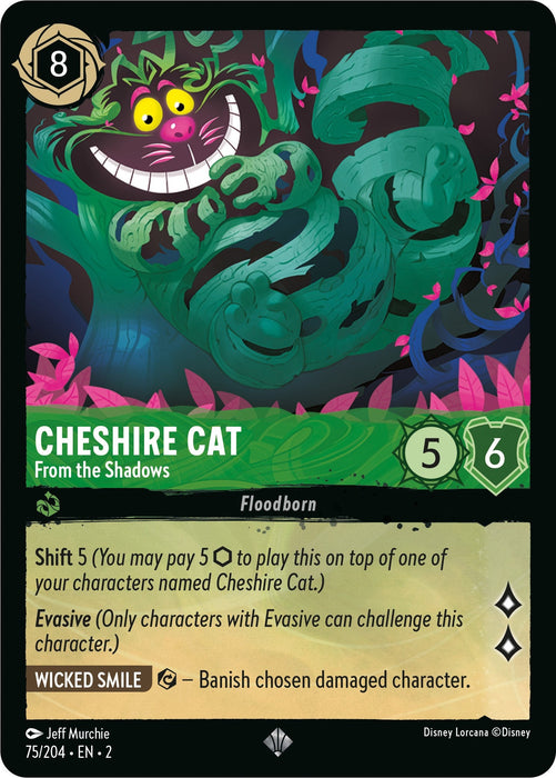 Cheshire Cat - From the Shadows (75/204) - Rise of the Floodborn - for just $0.12! 