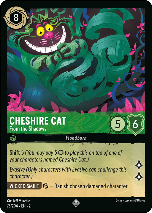 Cheshire Cat - From the Shadows (75/204) - Rise of the Floodborn - for just $0.12! 