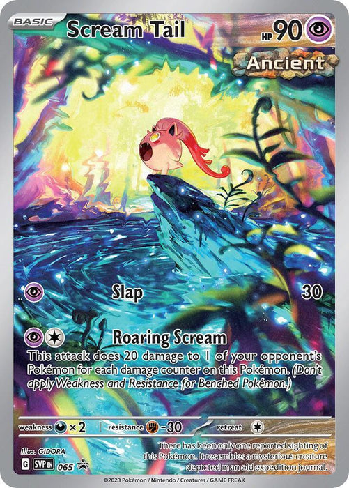 Scream Tail (065) [Scarlet & Violet: Black Star Promos] - for just $3.10! 