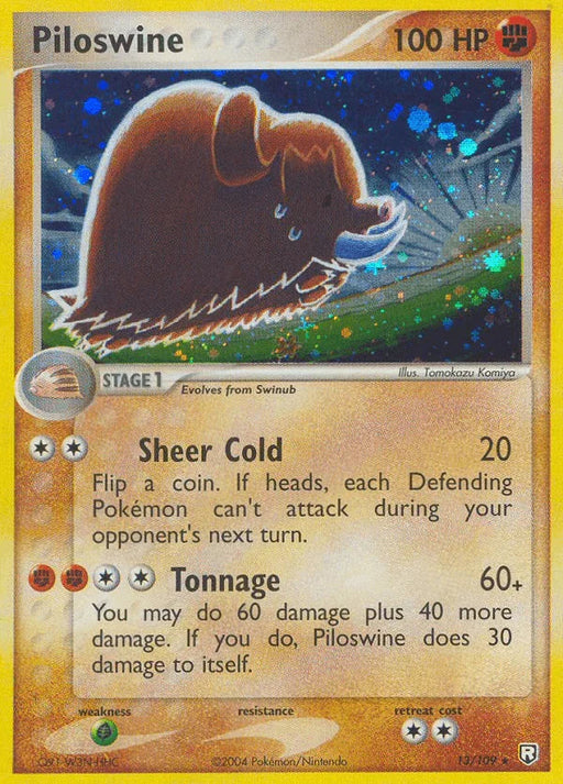 Piloswine (13/109) [EX: Team Rocket Returns] - for just $10.80! 