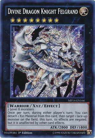 Divine Dragon Knight Felgrand [MP14-EN166] Secret Rare - for just $5.45! 
