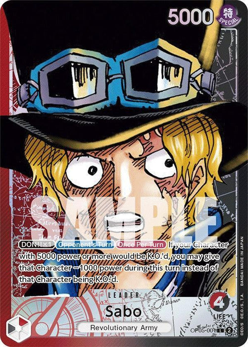 Sabo (Alternate Art) [Awakening of the New Era] - for just $5.75! 