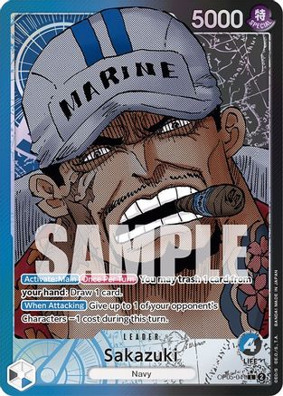 Sakazuki (Alternate Art) (OP05-041) - Awakening of the New Era Foil - for just $10.30! 