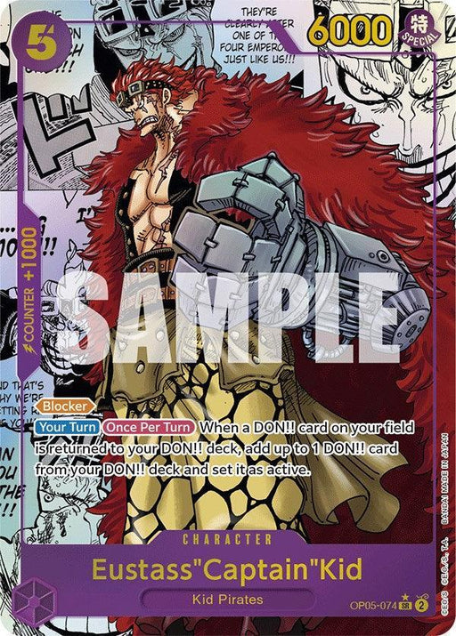 Eustass"Captain"Kid (Alternate Art)(Manga) [Awakening of the New Era] - for just $353.50! 