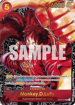 Monkey.D.Luffy (012) (Alternate Art) (ST01-012) - Awakening of the New Era Foil - for just $34.10! 