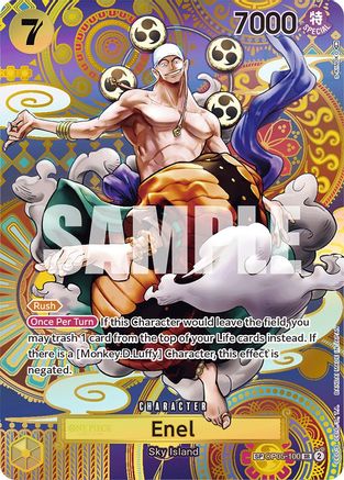Enel (100) (SP) (OP05-100) - Awakening of the New Era Foil - for just $89.30! 