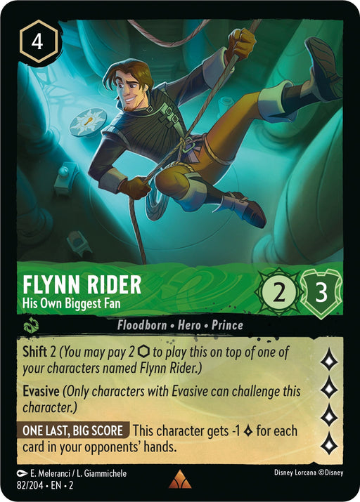 Flynn Rider - His Own Biggest Fan (82/204) - Rise of the Floodborn - for just $0.09! 