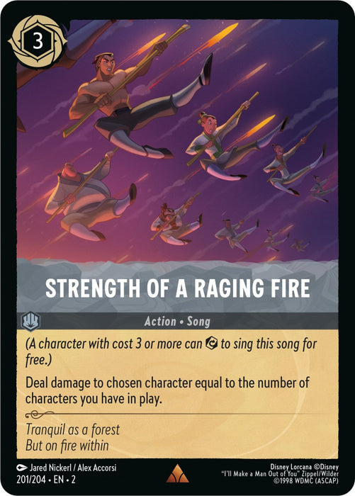 Strength of a Raging Fire (201/204) - Rise of the Floodborn - for just $0.79! 