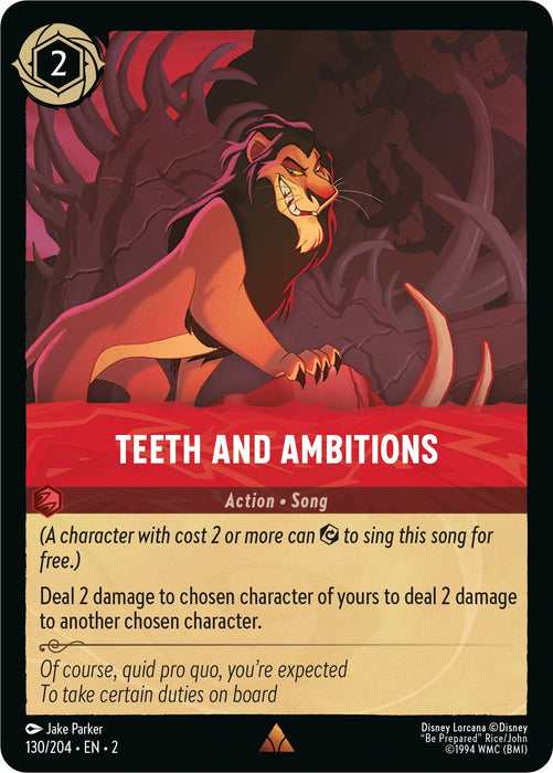 Teeth and Ambitions (130/204) - Rise of the Floodborn - for just $0.10! 