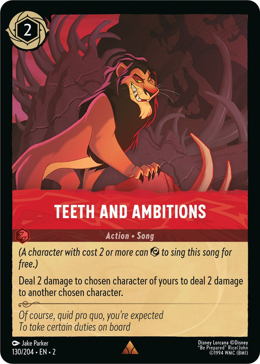 Teeth and Ambitions (130/204) - Rise of the Floodborn - for just $0.10! 